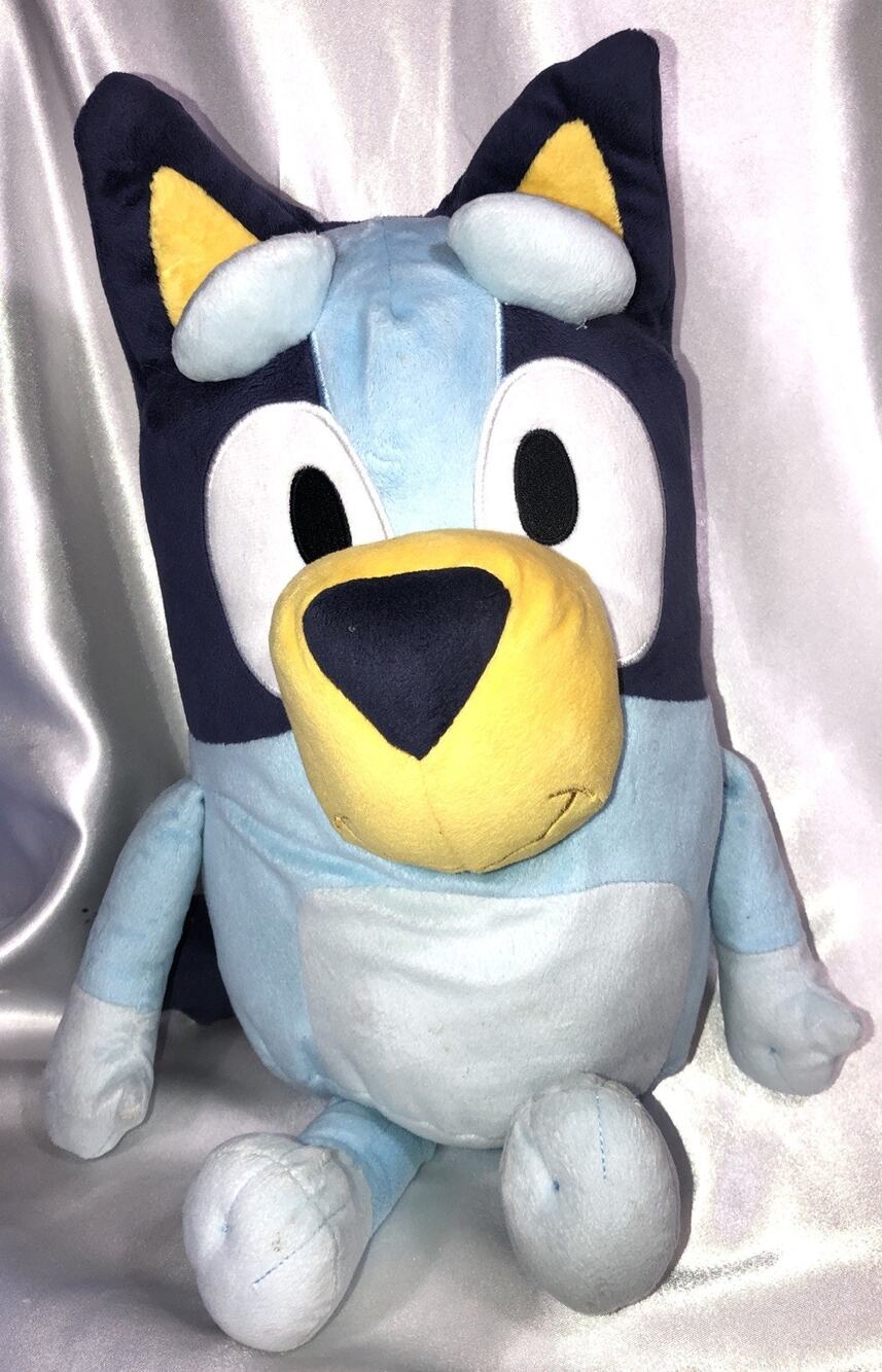 Bluey Cartoon Plush Stuffed Dog Animal Toy By Moose 18'